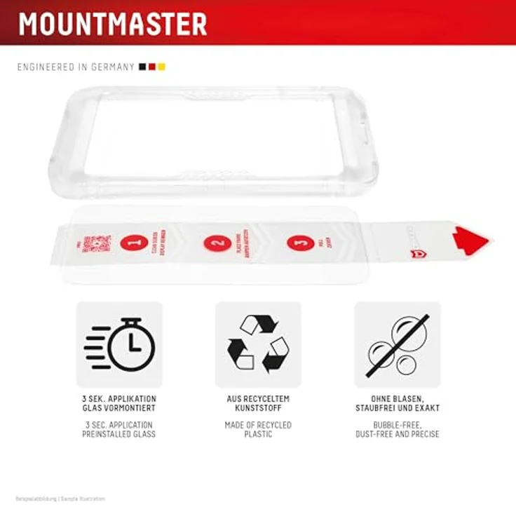 Displex Real Glass MM für Samsung Galaxy S26+, Edge-to-Edge Displayschutzfolie für Rundum-Schutz – Bild 3
