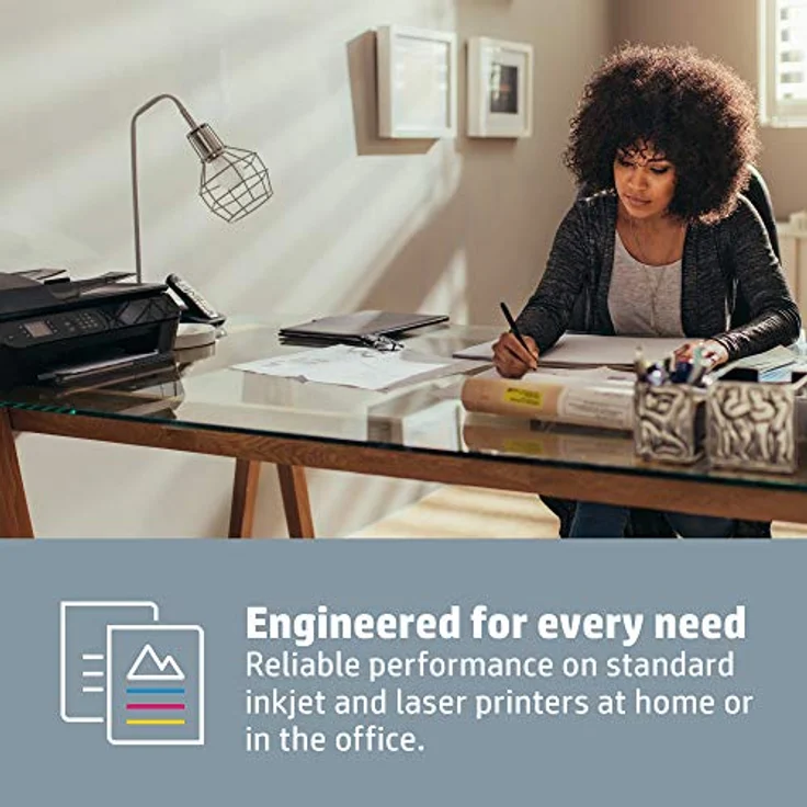 HP Kopierpapier CHP150 Home & Office, DIN-A4 80g, Weiß - Allround Kopierpapier für Zuhause und Büro ,2500 Blatt( 5x500 Blatt), 5er Pack – Bild 3