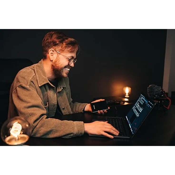 Verbatim Store n Go Slim 512GB Portable SSD USB 3.2 Gen 1 32181 (512 GB), Externe SSD, Schwarz – Bild 4