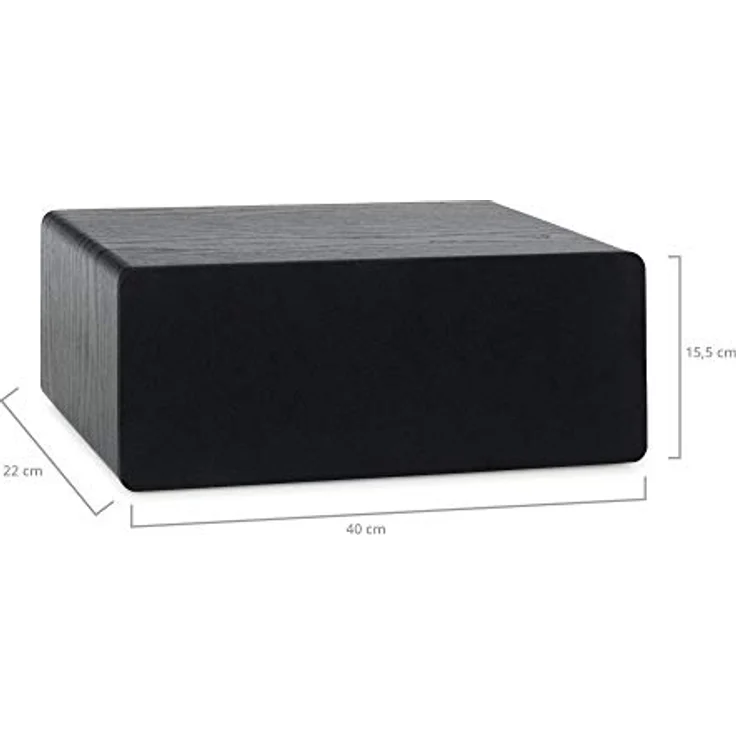 McGrey CS-440 BK Regal Lautsprecher - 2-Wege Full-Range Center Lautsprecher mit 40W RMS Leistung - Schwarz – Bild 3