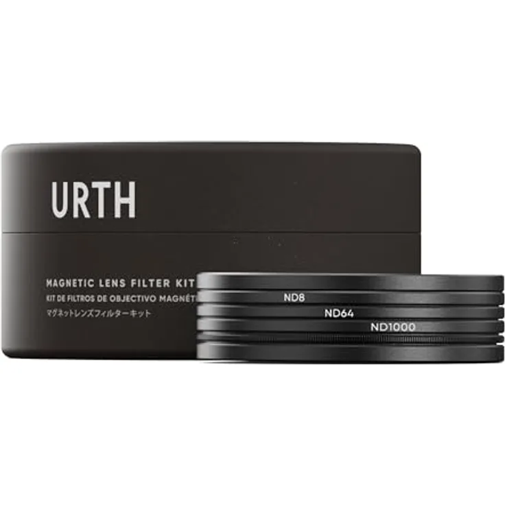 Urth 39mm Magnetisches ND8, ND64, ND1000 Filter Kit (Plus+) - Kamera-Filter mit SCHOTT-Glas, magnetischem Design und 5 Bäumen gepflanzt