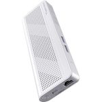 MINIS FORUM S100 Mini PC Stick, Intel Alder Lake-N100, 8 GB LPDDR5 RAM, UFS2.1 256 GB, Dual 4K Display, 2,5 G Ethernet, 2 x USB A, 1 x USB-C, professioneller PC für Digital Beschilderung