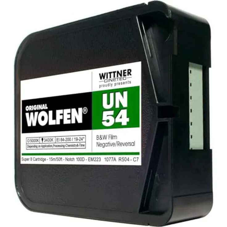 Orwo B W Negativfilm Super 8 ISO 64-200, mit Entwicklung und 2K-Scan, analoger Schwarzweiss-Film – Bild 3