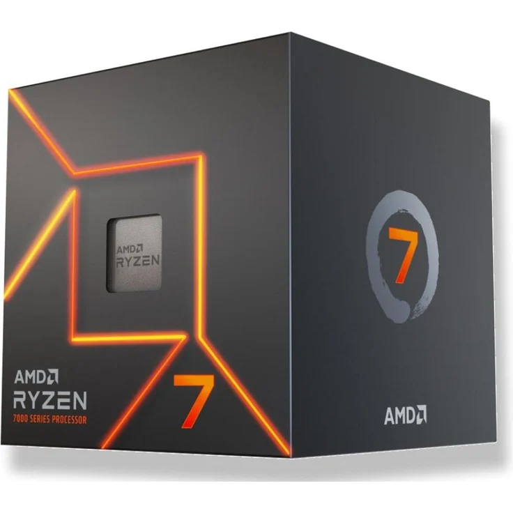 AMD Ryzen 7 7700, Prozessor mit 8 Kernen, 3,8 GHz, Sockel AM5, 5 nm, Boxed – Bild 1
