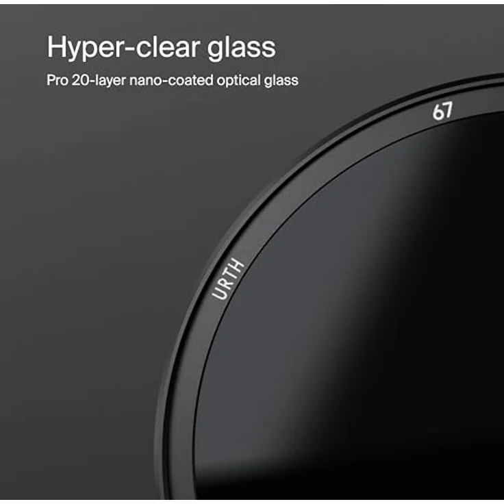 Urth 46mm Magnetisches ND8, ND64, ND1000 Filter Kit (Plus+), Deutsches SCHOTT-Glas, Stapelbares Magnetsystem – Bild 3