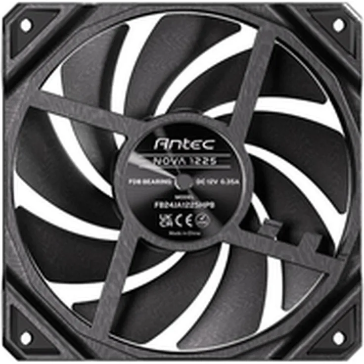 Antec The Nova 120, 3er Set PC-Lüfter mit 3200 U/min, Flüssigkeitslager, Schwarz
