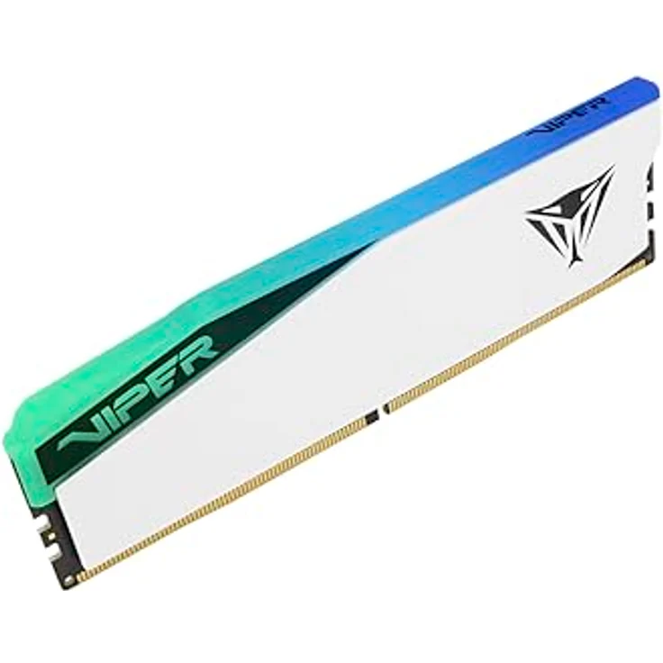 Patriot Viper Elite 5, 32GB DDR5 RAM 6000MT/s CL30 UDIMM, RGB mit weißem Hitzeschild – Bild 3
