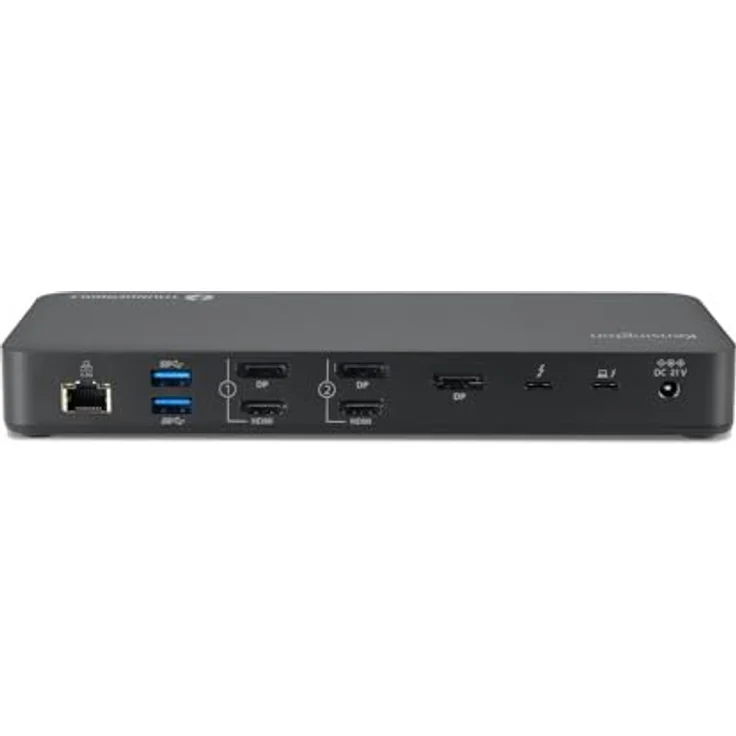 Kensington SD5920T EQ Thunderbolt 4 Quad 4K Hybrid Dockingstation, 100 W Ladestation, 16 Ports, SD- und Micro-SD-Kartenleser, Ethernet, USB-A und USB-C 3.2 Ports (K35234EU) – Bild 3