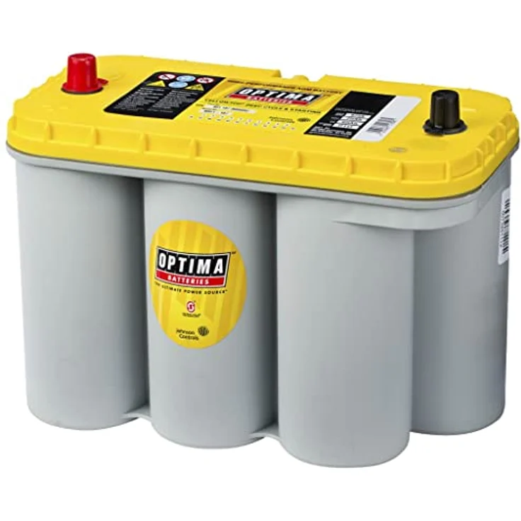 Optima Optima YellowTop YT S 5.5 12V 75Ah AGM Batterie, (12 V) – Bild 2