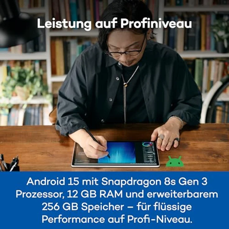 Wacom MovinkPad Pro portable 14, Grafiktablett mit 14 Zoll Display, grau – Bild 4