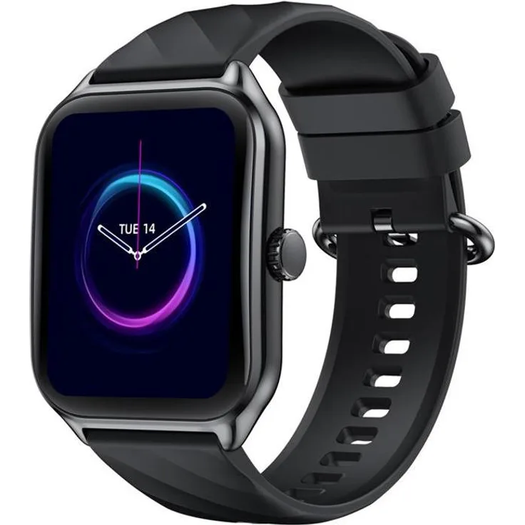 Zeblaze GTS 4 Smartwatch, Fitness-Tracking mit Pulsmesser und Schlafüberwachung, schwarz