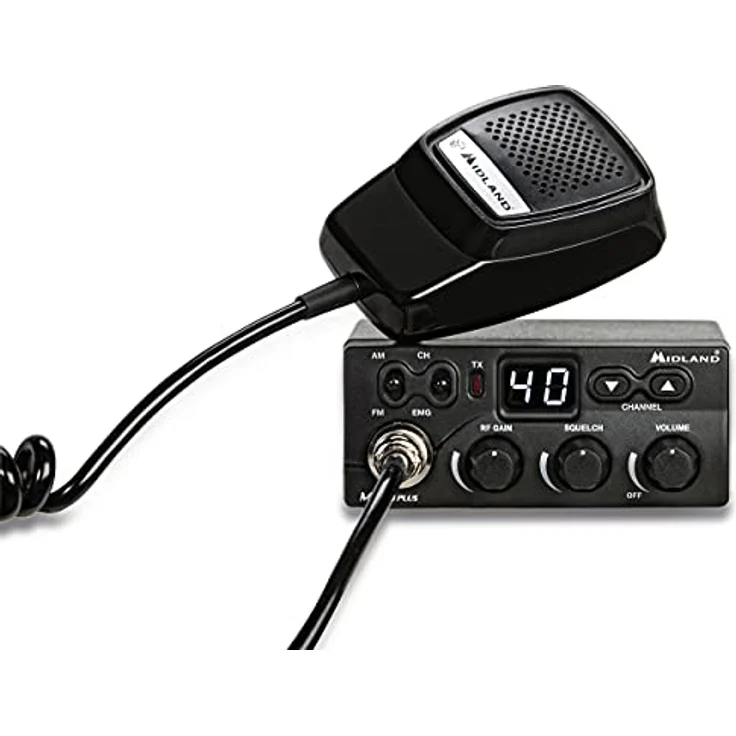 Midland C1169.01 Zero CB-Funkgerät, schwarz – Bild 2