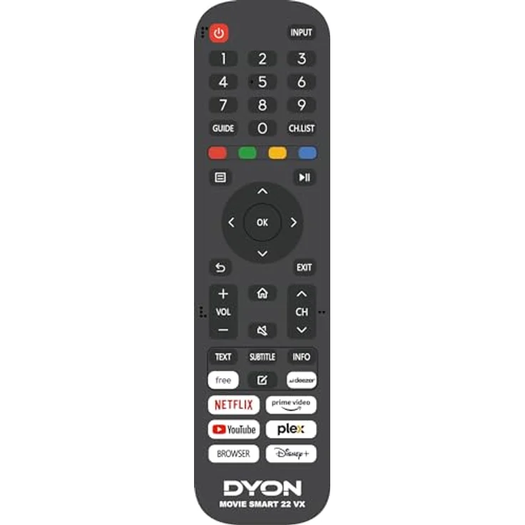 DYON Movie Smart 22 VX, 22 Zoll (55 cm) Full-HD Smart TV, HD Triple Tuner, VIDAA OS, App Store, Netflix, Prime Video, YouTube, DAZN, Disney+ [Mod. 2025] – Bild 5