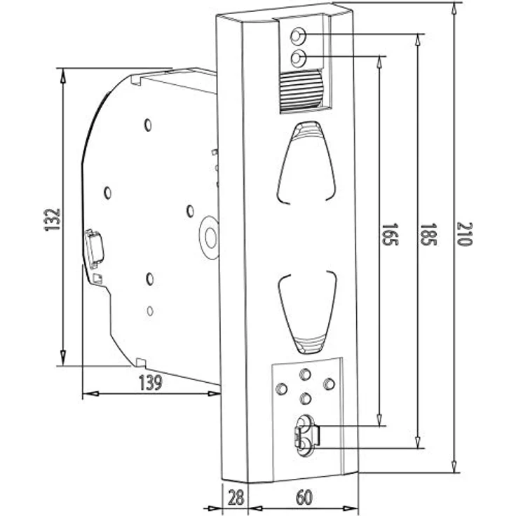 SuperRollo Rollladen-Gurtwickler GW190 SR10190 70W Bis 45 kg Zuggewicht – Bild 5