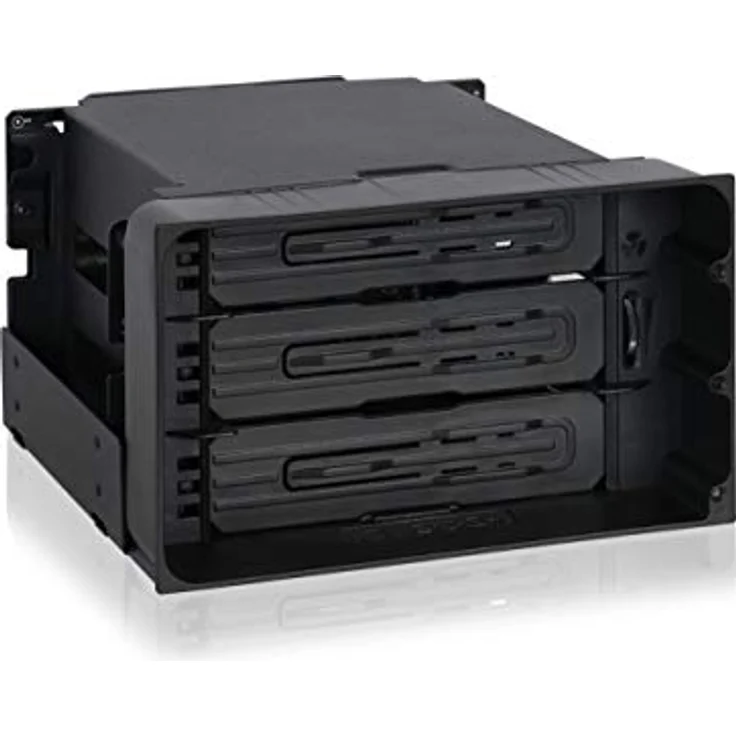 ICY DOCK flexiDOCK MB830SP-B - Wechselrahmen-Dock trägerlos für 3X 3,5 Zoll SATA-SAS Festplatte – Bild 2