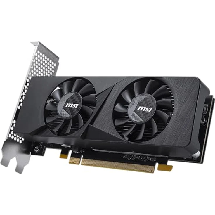 MSI RTX3050 LP E 6G OC, Grafikkarte mit 6GB GDDR6, HDMI, DVI, DP für kompakte Systeme – Bild 5