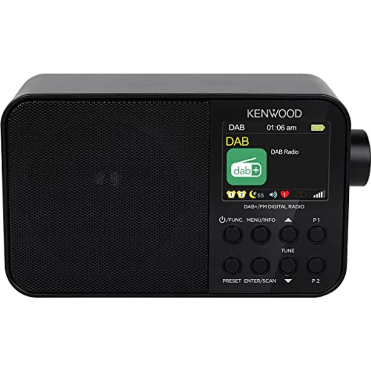 Kenwood CR-M30DAB-B, schwarz – Bild 1