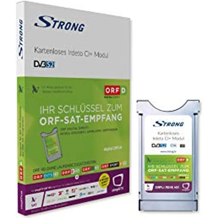 STRONG Kartenloses CI+ Modul, Irdeto CI Modul ORF DIGITAL DIREKT und simpliTV SAT (CAM HDTV, Free-to-Air, DVB-S2) nur für Österreich geeignet – Bild 4
