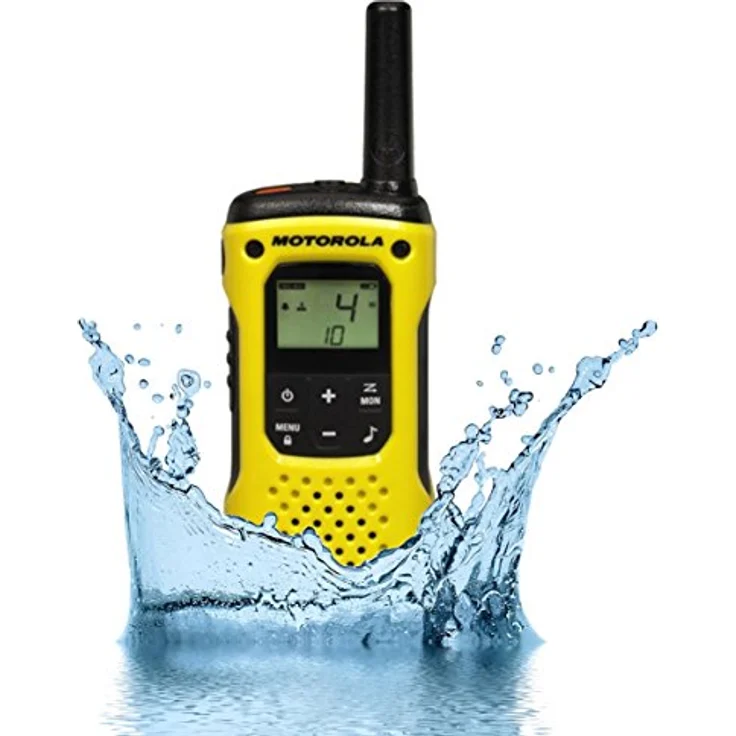 Motorola TLKR T92 H2O PMR Funkgerät (IP67, wetterfest, Reichweite bis zu 10 km), 2 Stück – Bild 2