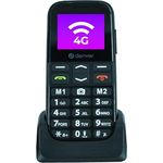 Denver Senioren Handy 4G BAS18600L - Große Tasten - SOS-Taste - Ladestation - SIM Lock Free - Bluetooth - GSM