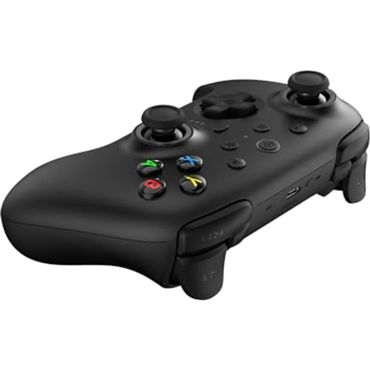 8bitdo Ultimate 2 Wireless, Gaming Controller mit TMR-Joysticks, ultra-niedriger Latenz und RGB-Beleuchtung, Schwarz – Bild 4