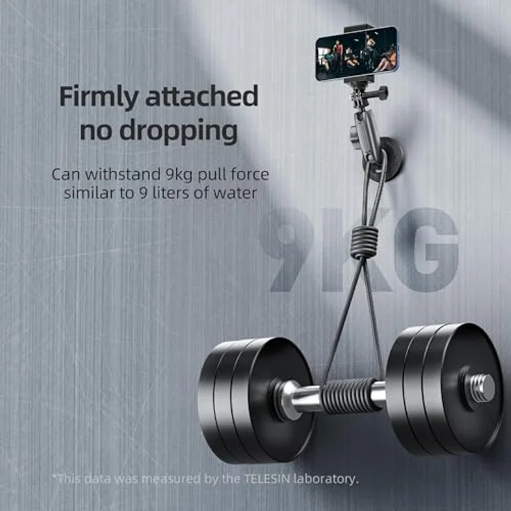 TELESIN CMM-001 Magnetic Mount, flexibler Halter für Actioncams, robust und leicht – Bild 4