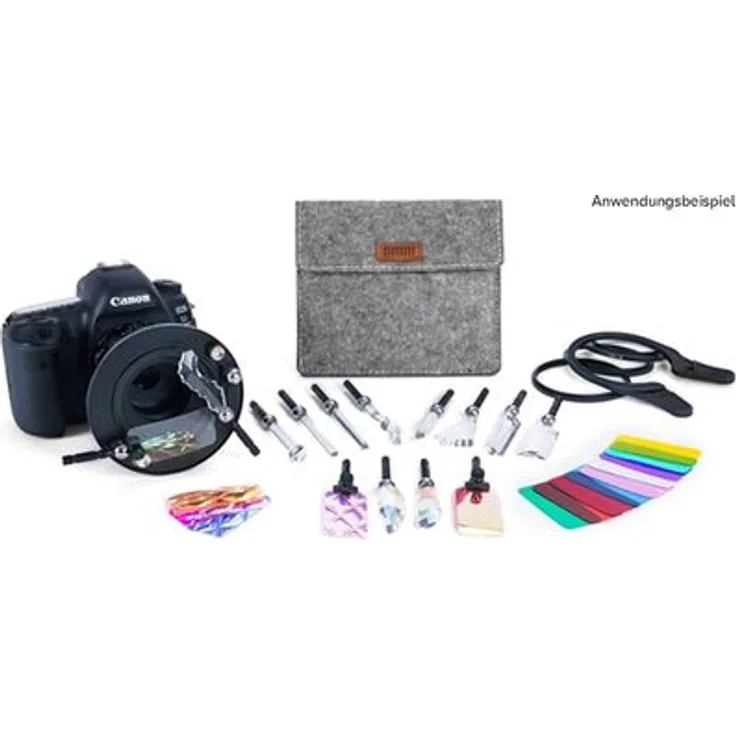 Lensbaby Omni Deluxe Collection (Small) 49-58mm, Kamera-Filter für kreative Effekte