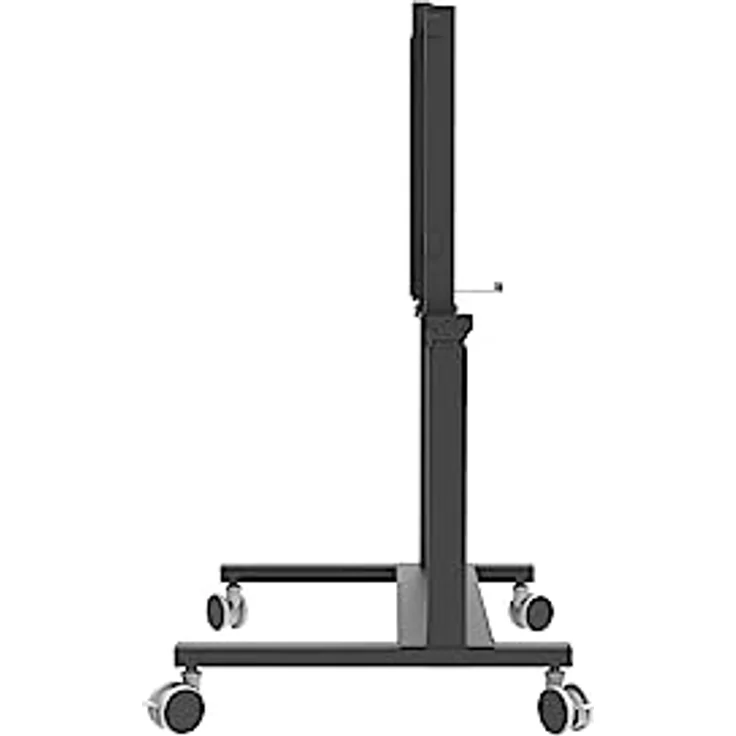 celexon Display Rollwagen Pro Adjust-42100MB - für 42" - 100" geeignet - Traglast bis 120kg - Maße: 107,8 x 81 x 142-207cm - schwarz – Bild 3