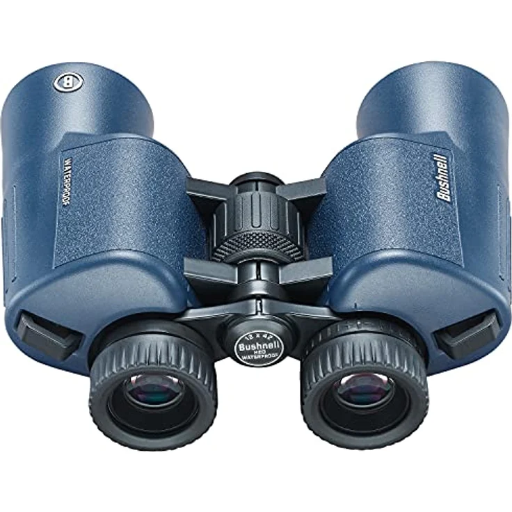 Bushnell H2O 8x42, wasserdichtes Porro Fernglas mit rutschfester Gummiarmierung und hochwertiger Optik – Bild 2