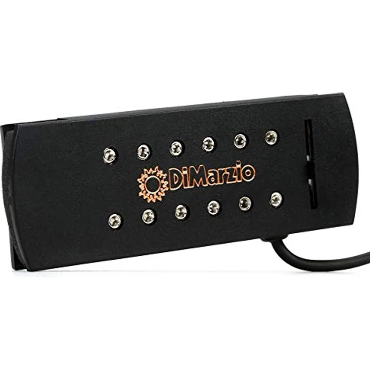 DiMarzio DP 138BK Virtual Acoustic Tonabnehmer, Schwarz, 4/4