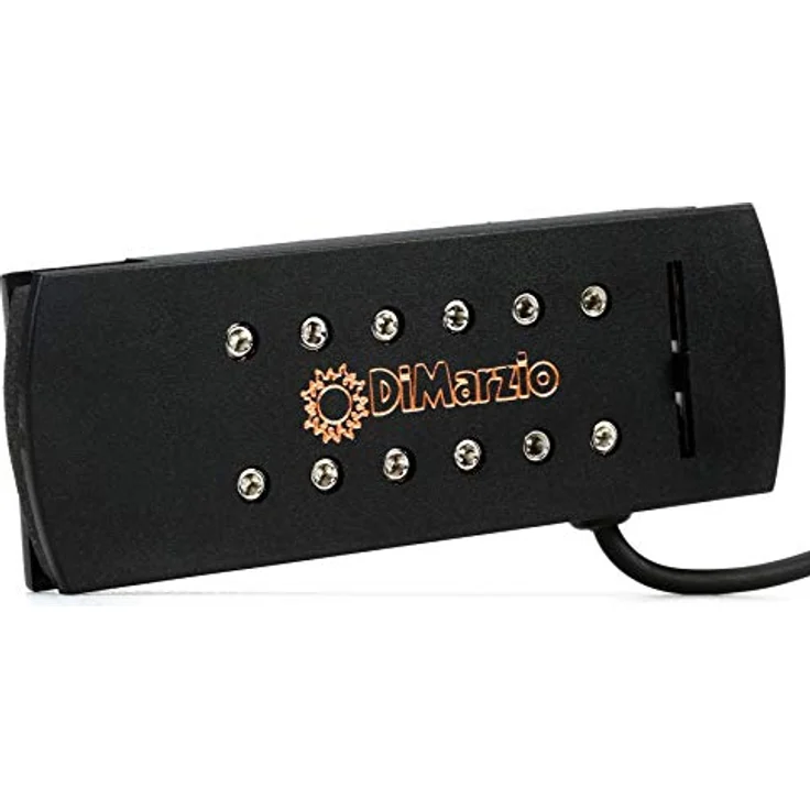 DiMarzio DP 138BK Virtual Acoustic Tonabnehmer, Schwarz, 4/4