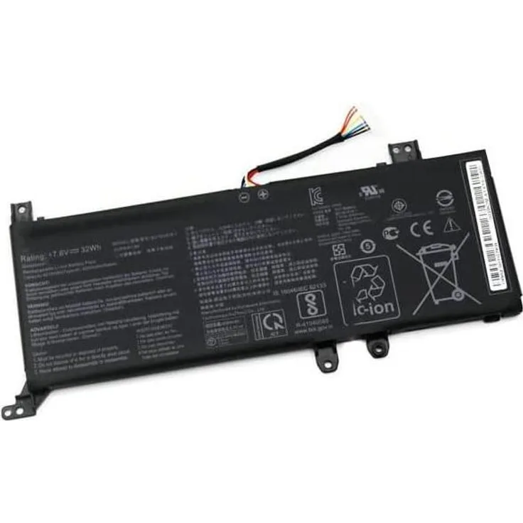 CoreParts MBXAS-BA0321, Akku für ASUS A412FA, X412FJ, F512FA, X512DA, Y4100FA, 3800 mAh, Schwarz