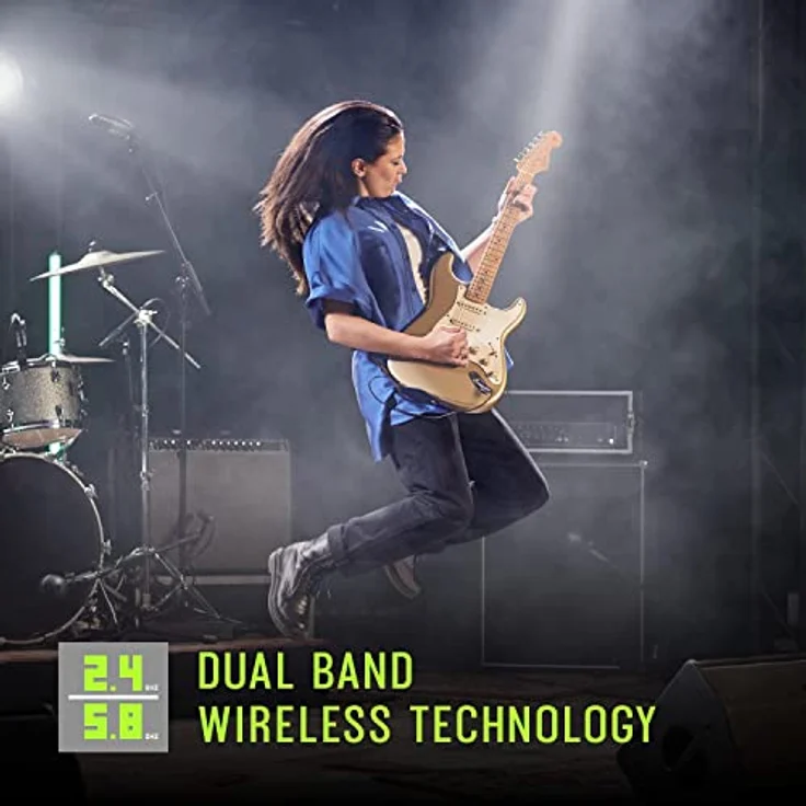 Shure GLXD1+ Wireless Bodypack Sender mit umkehrbarem Gürtelclip und SB904 Batterie (12 Stunden Laufzeit) - zur Verwendung mit GLX-D+ Dual Band Wireless Mikrofonsystemen (Empfänger separat erhältlich) – Bild 4