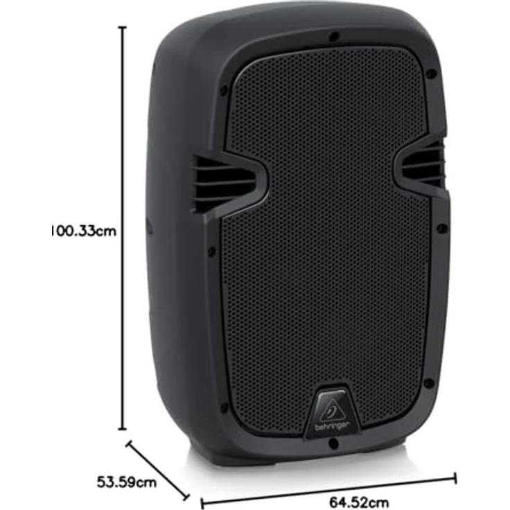 Behringer PK108, Passives 2-Wege PA Soundverstärkungs Lautsprechersystem mit 350 Watt und 20,3 cm Treiber – Bild 5
