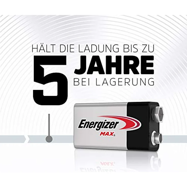 Energizer Max 9V Alkali Batterien, 3 Stück – Bild 6