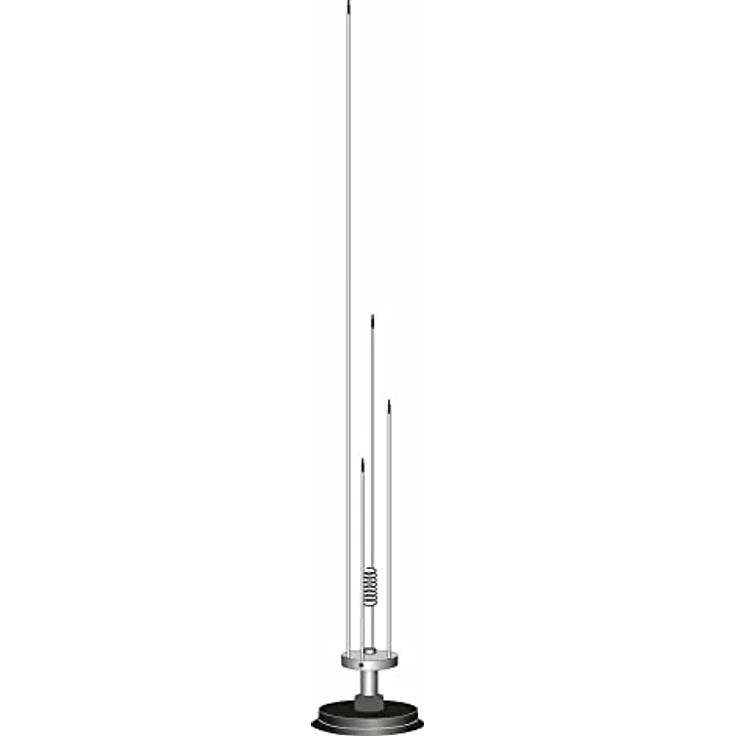Albrecht Scanner Magnet Mobilantenne AE-Skyscan Mag 1300 61680 Funk Antenne SKY-SCAN Mag 1300 (61680) – Bild 2