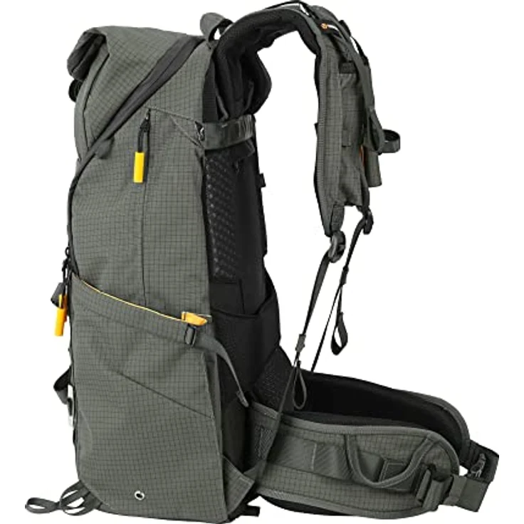 Vanguard Veo Active Birder 56 kg, Fotorucksack mit 47 l Volumen, robuste Nylonkonstruktion, Regenschutz, ergonomische Tragegurte, grün – Bild 6