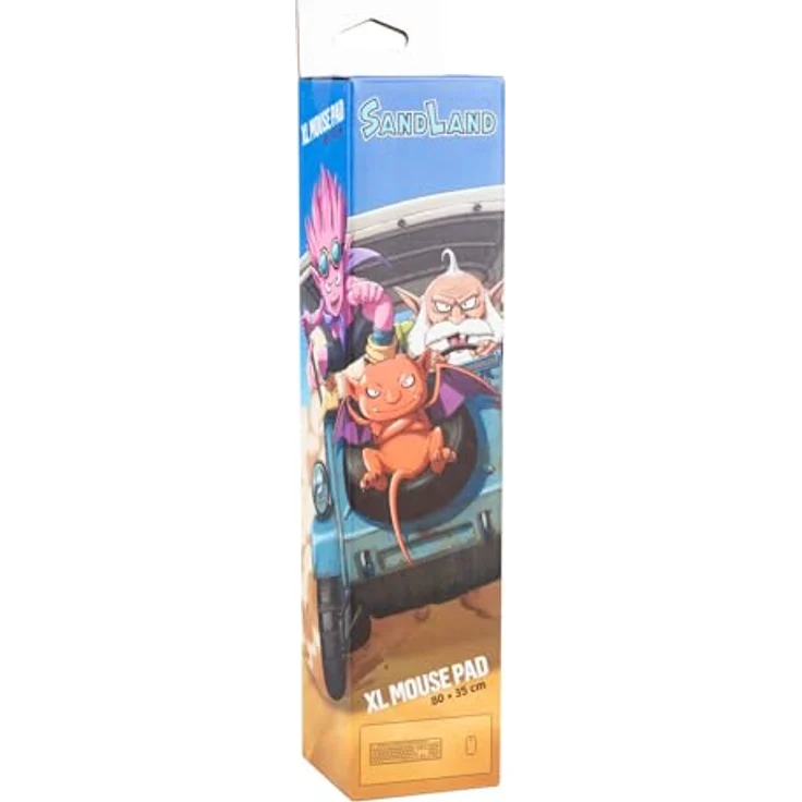 Grupo Erik Gaming Mauspad XXL Sand Land, rutschfest und wasserabweisend, 80 x 35 cm, Kawaii Design, langlebige Qualität – Bild 2
