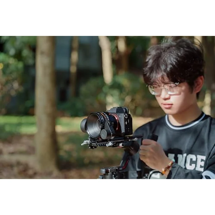TTArtisan 35 mm CINE T2.1 Dual Bokeh Metallgehäuse Objektiv für Leica L Mount, Schwarz, T2.1 Blende, Bubble- und Soft-Bokeh Effekte, 82 mm Filtergewinde – Bild 4