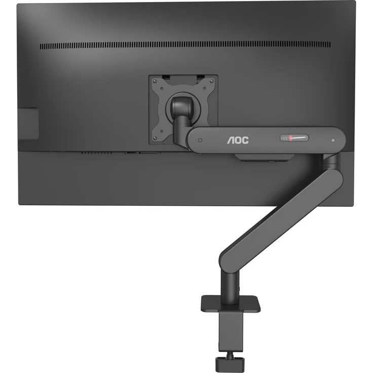 AOC AM400B Flachbildschirm-Tischhalterung, 86,4 cm (34"), Höhenverstellbar, Schwarz, mit Kabelmanagement und Schwenkfunktion