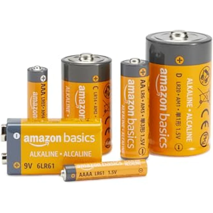 AmazonBasics Everyday Alkalibatterien, 9 V, 8 Stück (Aussehen kann variieren) – Bild 4