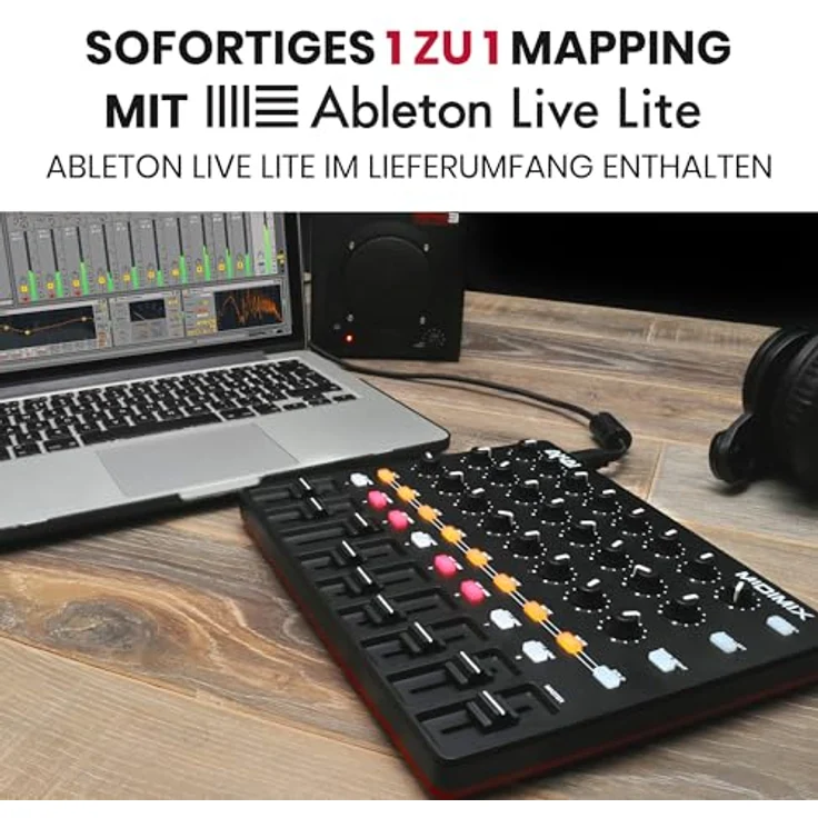 AKAI Professional Midimix - Voll zuweisbarer, portabler MIDI Mixer & DAW Controller – Bild 3