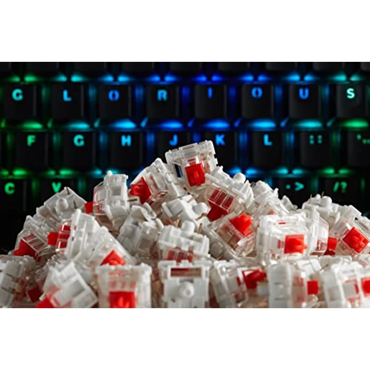 Glorious Gateron Red Switches (120 pcs) - Schlüsselschalter – Bild 7