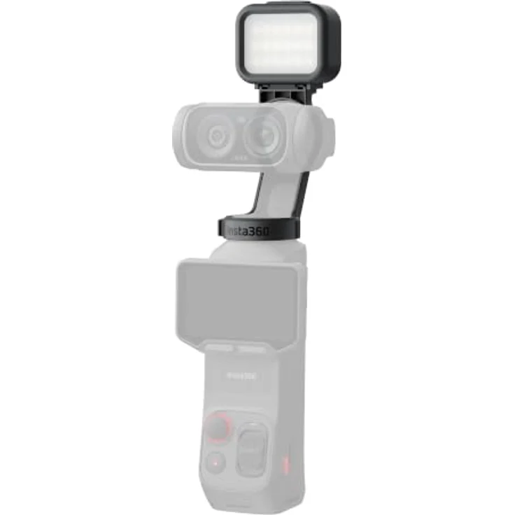 Insta360 Mini Fill Light für Luna Ultra, schwarzes Aufhelllicht für mobile Ausrüstung – Bild 1