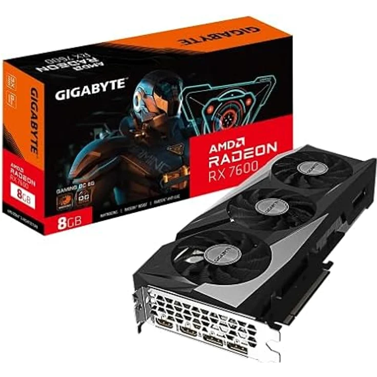 Gigabyte VGA GBT RX 7600 8GB Gaming OC – Bild 2