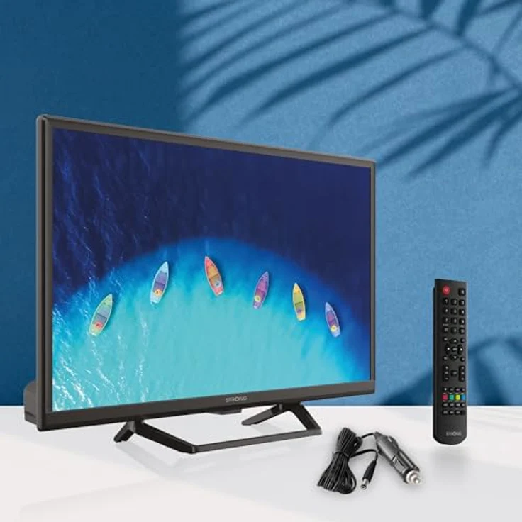 Strong SRT24HE4023C, 24 Zoll LCD-Fernseher in Schwarz mit HD-Ready Auflösung, 2 HDMI- und 1 USB-Anschluss, DVB-T2/S2/C Tuner – Bild 7