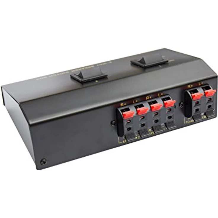 Lautsprecher Umschaltbox zum Anschluss von 2 Lautsprecherpaaren, Good Connections (5529-2) – Bild 3