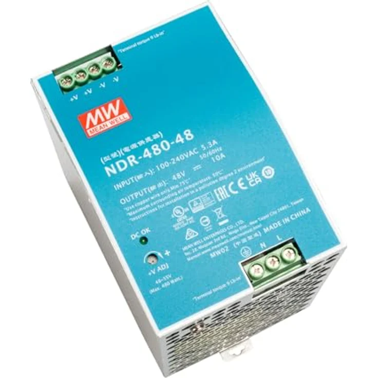 Mean Well NDR-480-48 Hutschienen-Netzteil (DIN-Rail) 480W 1 x – Bild 2