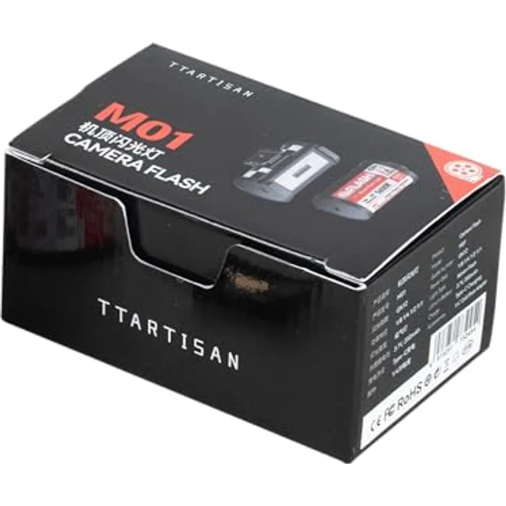 TTARTISAN Mini-Blitz M01, wiederaufladbarer Xenon-Kamerablitz mit 5600 K Tageslichtausgleich für vielseitige Fotografie – Bild 2