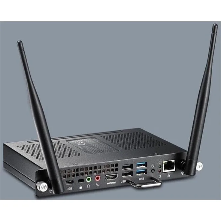 Optoma OPS72A-i7-8G-256G, Desktop-PC mit Intel Core i7-12650H, 8 GB RAM, 256 GB SSD, vielseitige Anschlussmöglichkeiten, modulare Bauweise